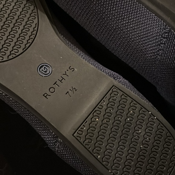 Rothy’s Blue Flats | Size 7.5 | Eco-Friendly & Chic - Picture 5 of 7